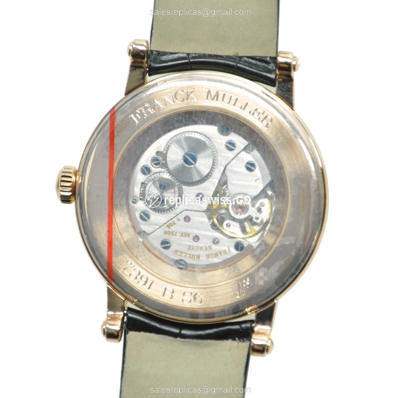 Franck Muller 7391 B S6 (BK) (5N) VINTAGE Manual Wind 18kt Rose Gold