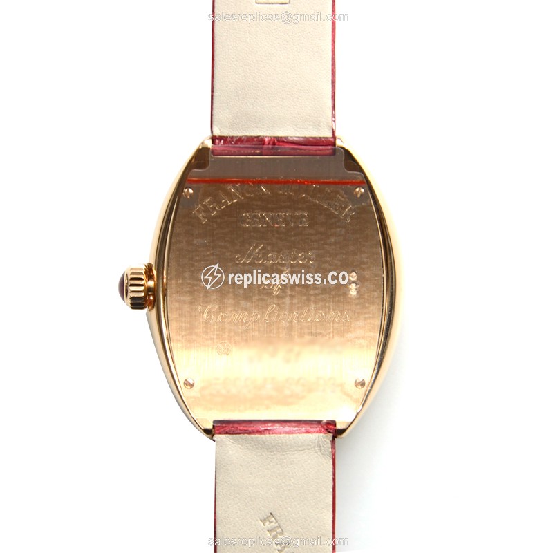 Franck Muller 5000 H SC D3 (5N) MASTER OF COMPLICATION Automatic 18kt Rose Gold & Diamonds