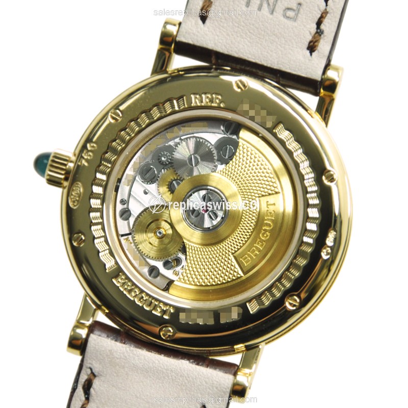 Breguet 8068BA/52/964/DD00 CLASSIC Automatic 18kt Gold & Diamond