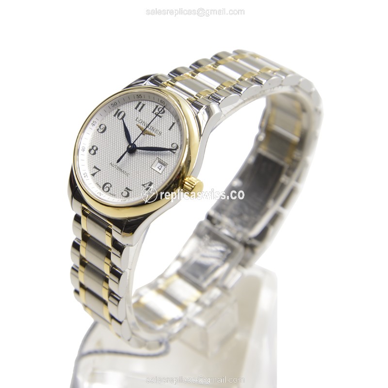 Longines L2.257.5.78.7 MASTER Automatic 18kt Gold & Steel
