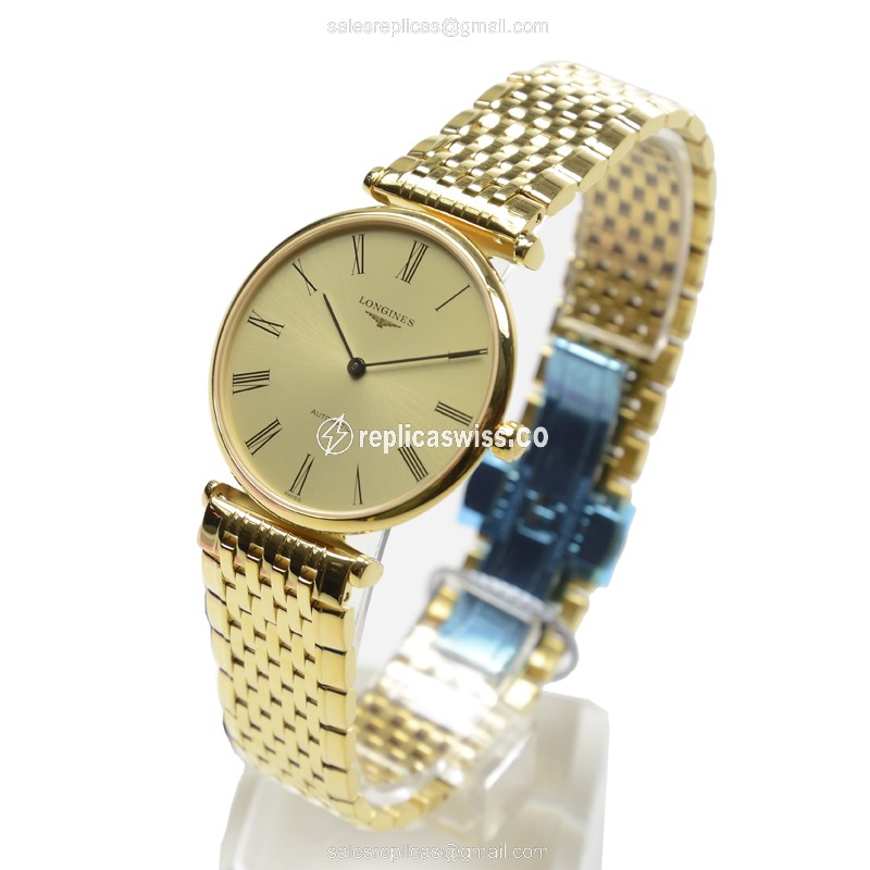 Longines L4.708.2.31.8 LA GRANDE Automatic 18kt Yellow Gold