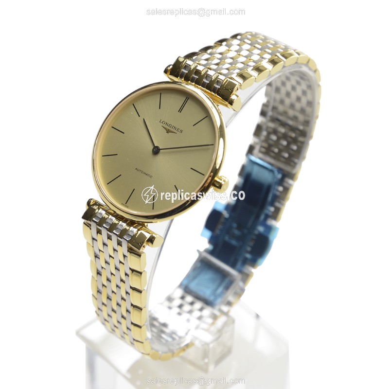 Longines L4.708.2.32.7 LA GRANDE Automatic PVD Gold