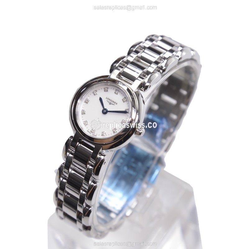 Longines L8.109.4.87.6 PRIMA LUNA Quartz Stainless Steel