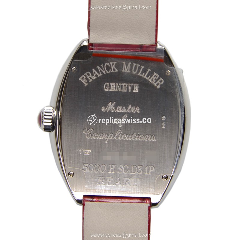 Franck Muller 5000 H SC D3 1P (OG) MASTER OF COMPLICATION Automatic 18kt White Gold & Diamond
