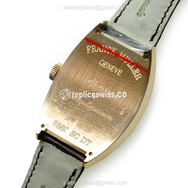 Franck Muller 8880 SC DT (5N) CASABLANCA Automatic 18kt Rose Gold