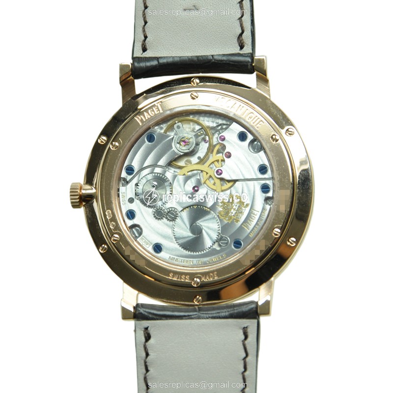 Piaget G0A36118 ALTIPLANO Manual Wind 18kt Rose Gold & Diamonds