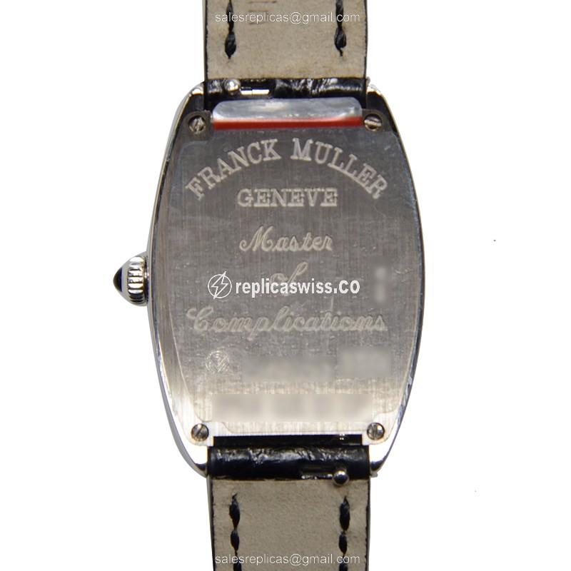 Franck Muller 1752 QZ D 1P (OG) CINTREE CURVEX Quartz 18kt White Gold & Diamond
