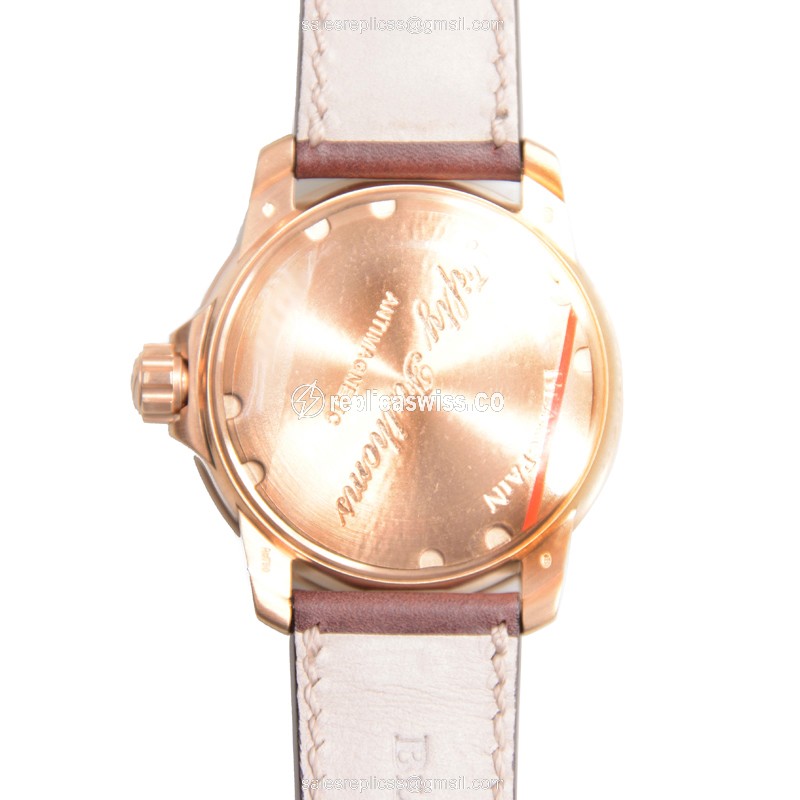 Blancpain 5015A-3630-63B FIFTY FATHOMS Automatic 18kt Rose Gold