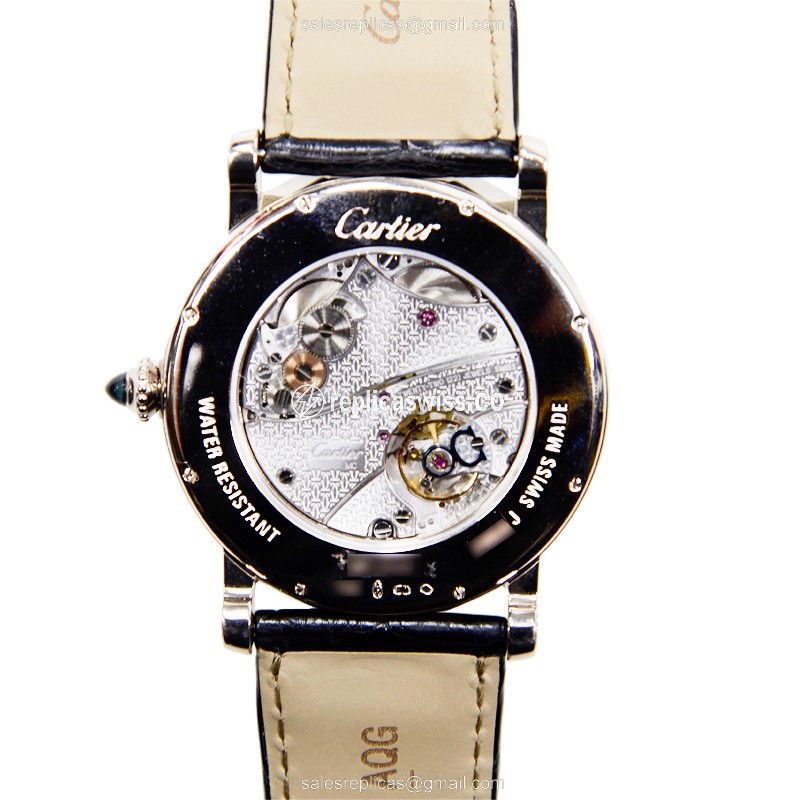 Cartier W1553851 ROTONDE DE CARTIER Manual Wind 18kt White Gold
