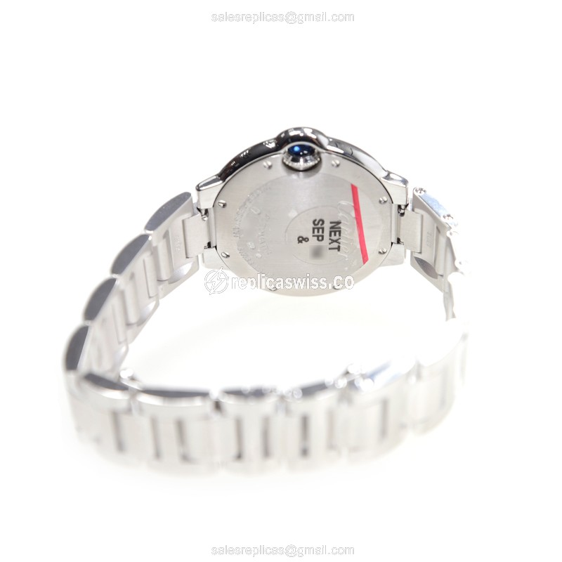 Cartier WE902035 BALLON BLEU Automatic 18kt White Gold & Diamond