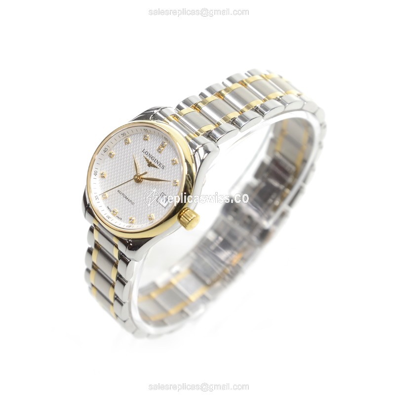 Longines L2.128.5.77.7 MASTER Automatic 18kt Gold & Steel