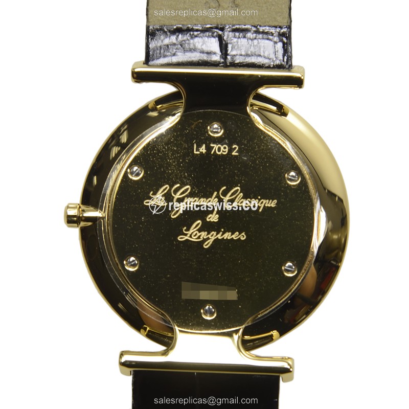 Longines L4.709.2.12.2 LA GRANDE Quartz PVD Gold