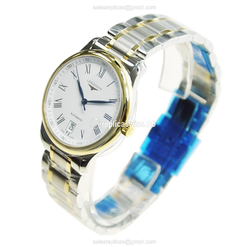 Longines L2.628.5.11.7 MASTER Automatic 18kt Gold & Steel