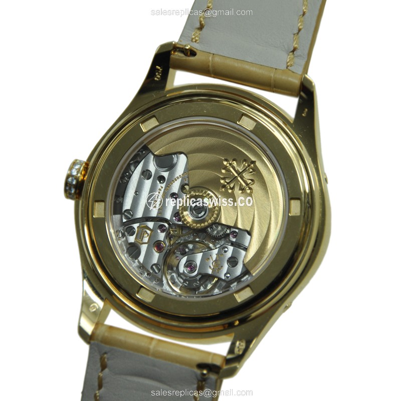 Patek Philippe 4936J-001 COMPLICATIONS Automatic 18kt Gold & Diamond