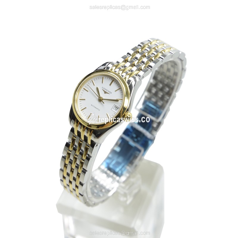 Longines L4.398.3.12.7 ELEGANT SERIES Automatic PVD Gold