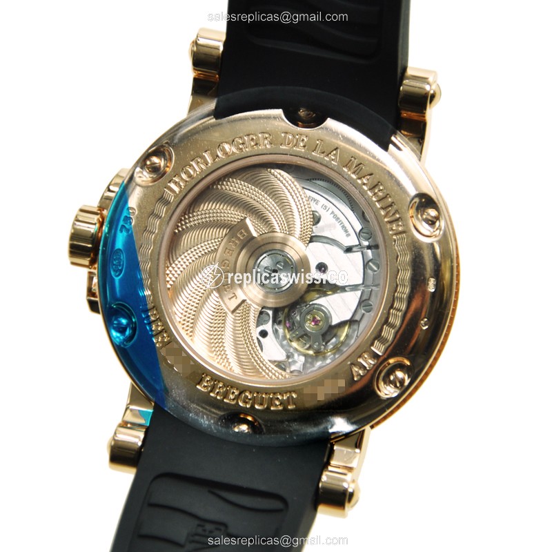 Breguet 5817BR/Z2/5V8 MARINE Automatic 18kt Rose Gold