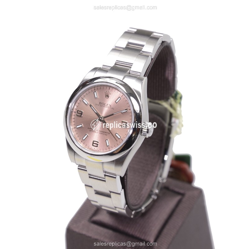 Rolex 177200PK369 OYSTER PERPETUAL Automatic Stainless Steel