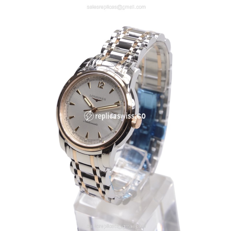 Longines L2.766.5.79.7 SAINT IMIER Automatic 18kt Rose Gold & Steel
