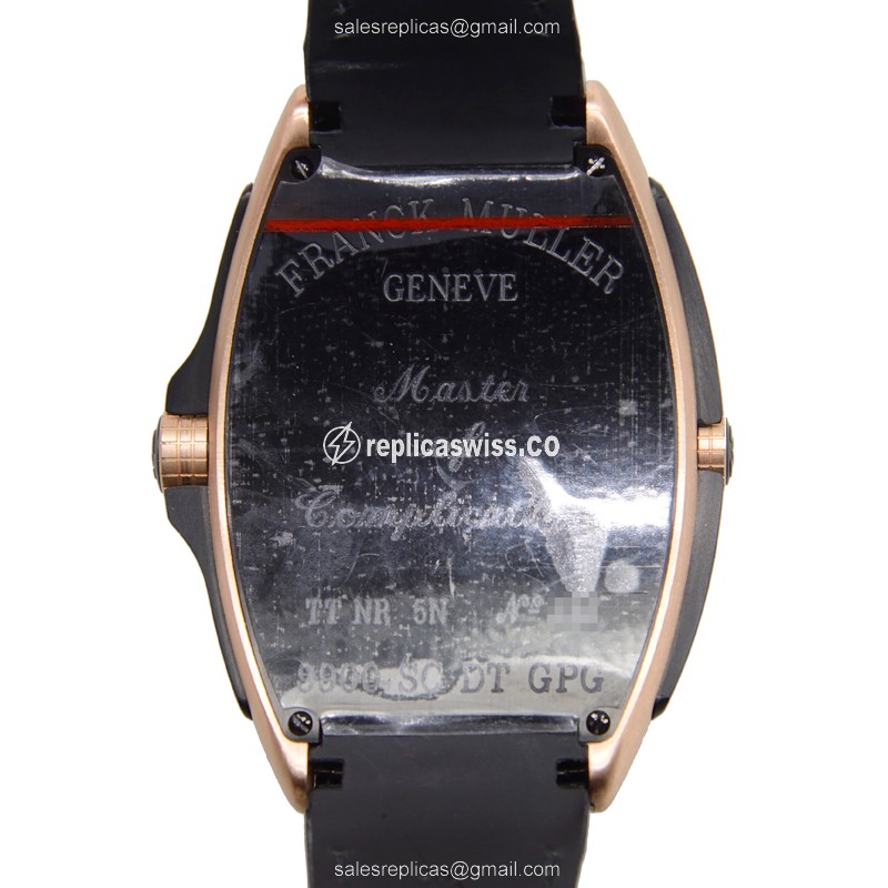 Franck Muller 9900 SC DT GPG (5N) CONQUISTADOR GPG Automatic 18kt Rose Gold