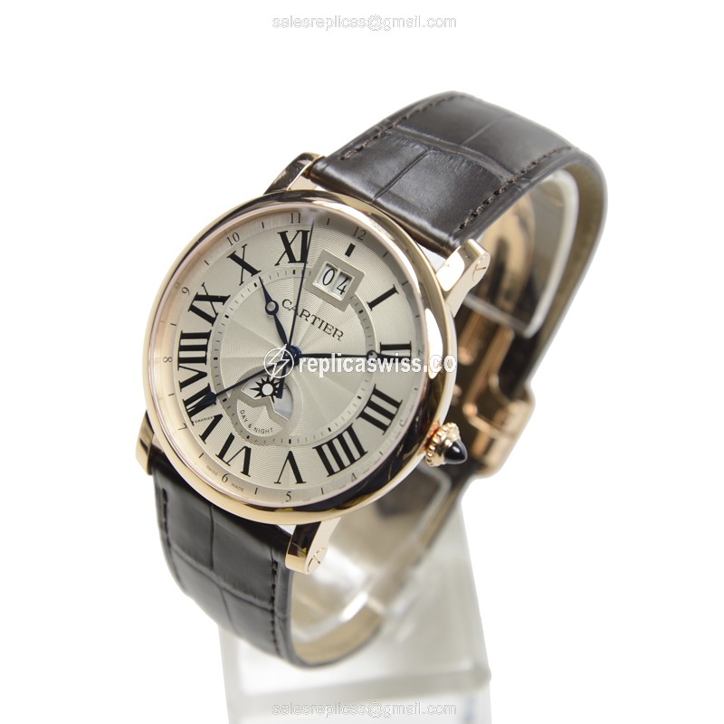 Cartier W1556220 ROTONDE DE CARTIER Automatic 18kt Yellow Gold