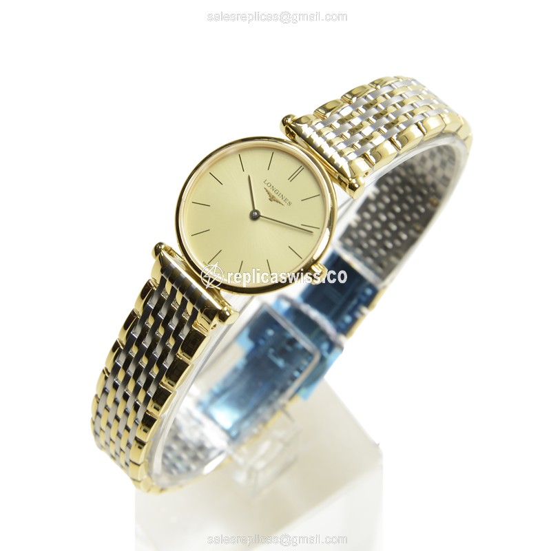 Longines L4.209.2.32.7 LA GRANDE Quartz PVD Gold