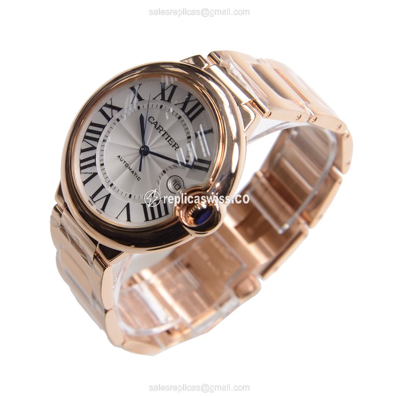 Cartier W69006Z2 BALLON BLEU Automatic 18kt Rose Gold