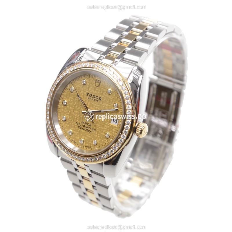 Tudor 21023-65583-10DI-CHCL CLASSIQUE Automatic Gold & Steel