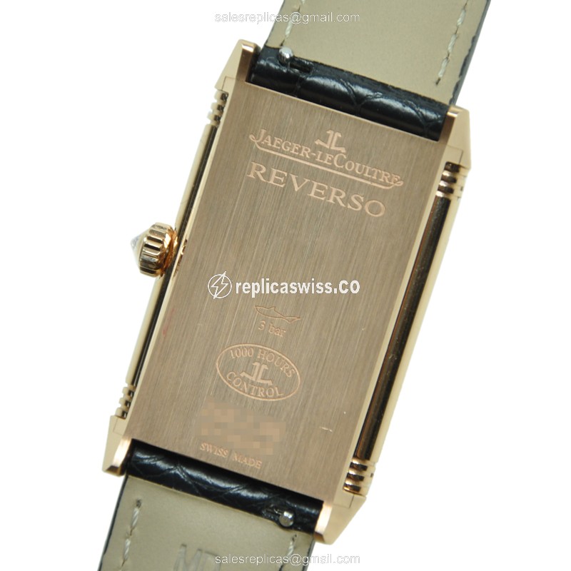 Jaeger-Lecoultre Q3202421 REVERSO Manual Wind 18kt Rose Gold & Diamonds