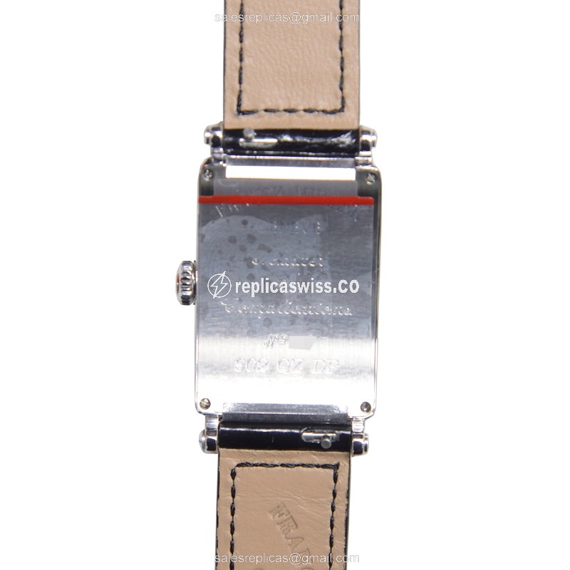 Franck Muller 902 QZ DP (AC) LONG ISLAND Quartz Stainless Steel & Diamonds
