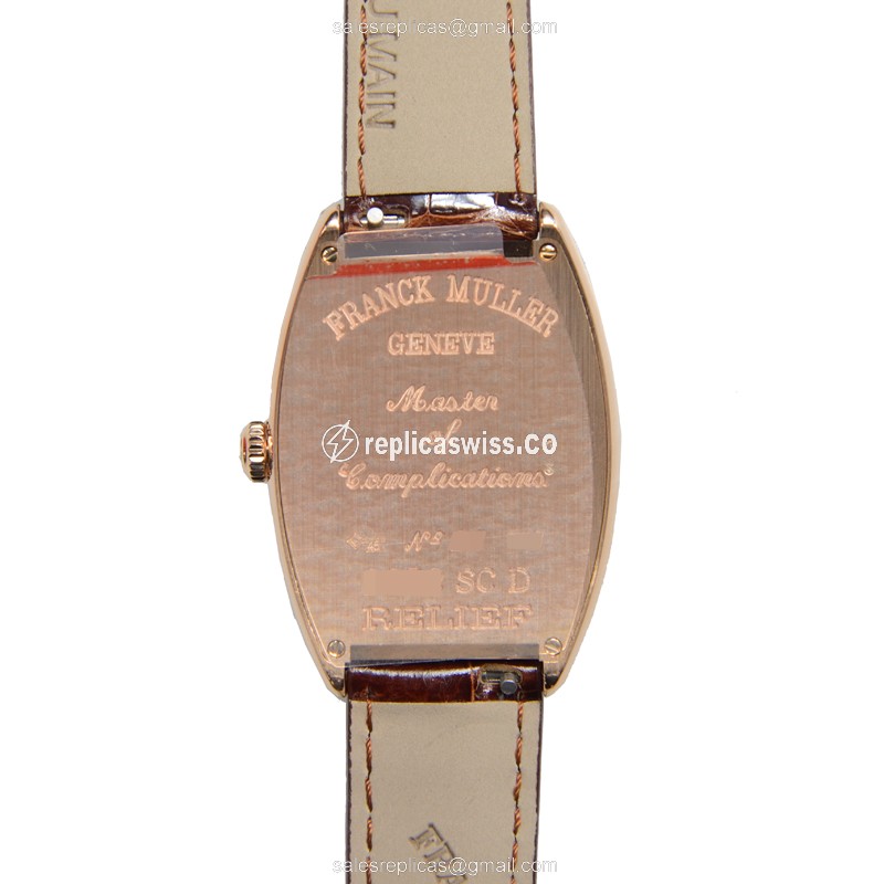 Franck Muller 2852 SC REL D (5N) MASTER OF COMPLICATION Automatic 18kt Rose Gold & Diamonds
