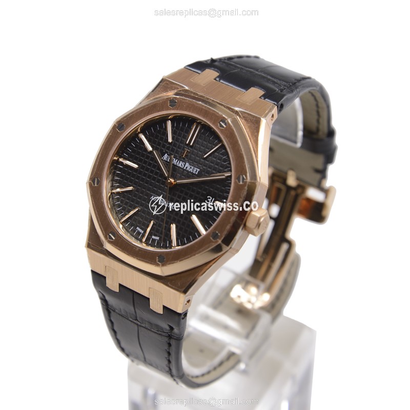 Audemars Piguet 15400OR.OO.D002CR.01 ROYAL OAK Automatic 18kt Rose Gold