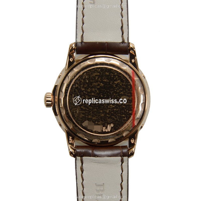 Blancpain 2360-2991A-55B LEMAN Automatic 18kt Rose Gold & Diamonds