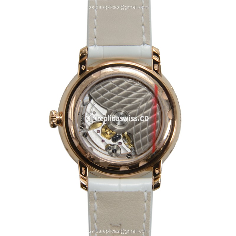Blancpain 3663-2954-55B WOMEN Automatic 18kt Rose Gold & Diamonds