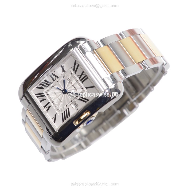 Cartier W5310047 TANK Automatic Stainless Steel