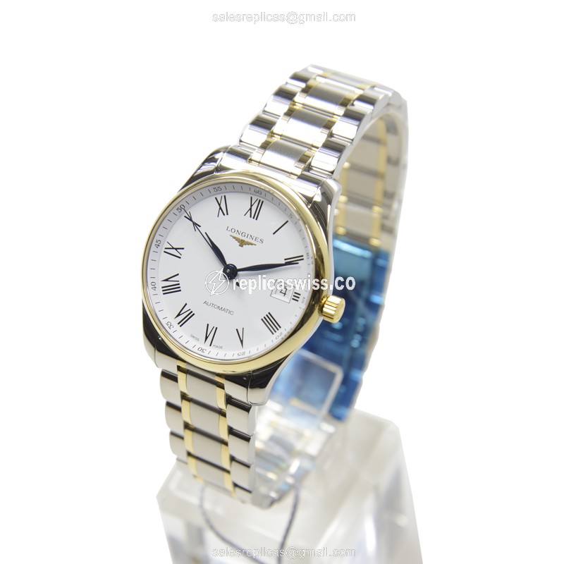 Longines L2.518.5.11.7 MASTER Automatic 18kt Gold & Steel