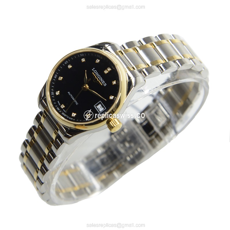 Longines L2.128.5.57.7 MASTER Automatic 18kt Gold & Steel