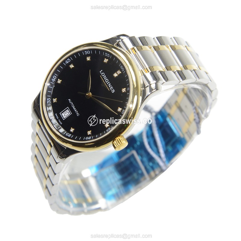 Longines L2.628.5.57.7 MASTER Automatic 18kt Gold & Steel