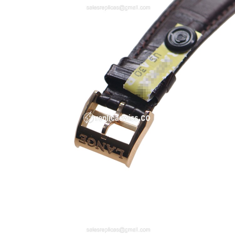 A Lange & Sohne 380.032 SAXONIA Automatic 18kt Rose Gold