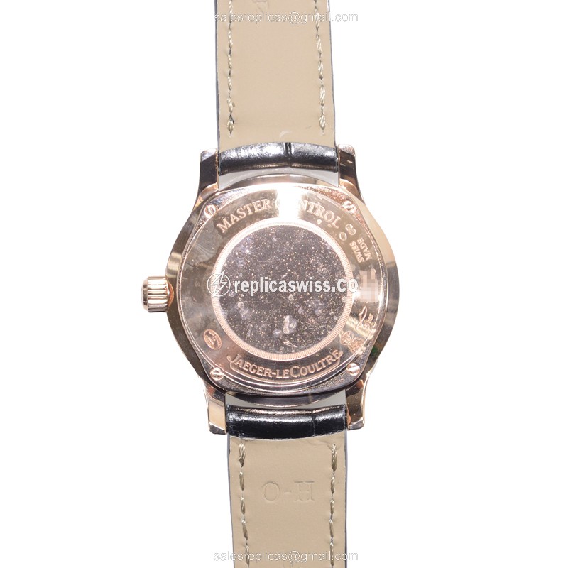 Jaeger-Lecoultre Q1382404 MASTER ULTRA THIN Automatic 18kt Rose Gold & Diamonds