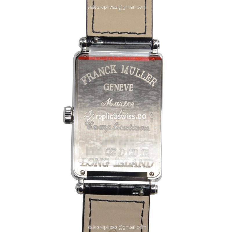 Franck Muller 1000 QZ D CD 1R (OG) LONG ISLAND Automatic 18kt White Gold & Diamond