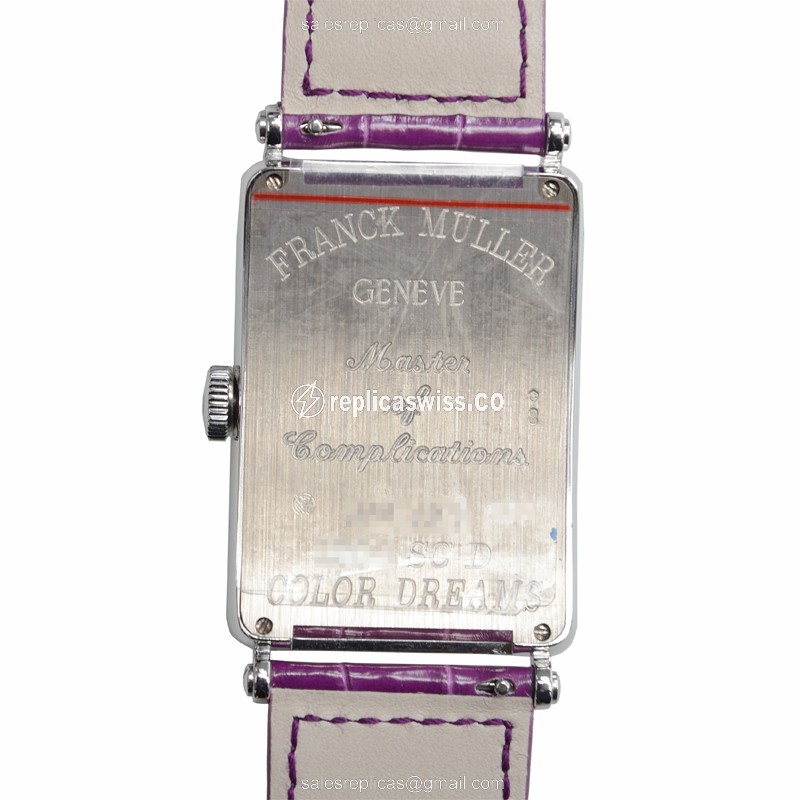 Franck Muller 1200 SC D COL DRM (OG) LONG ISLAND Automatic 18kt White Gold & Diamond