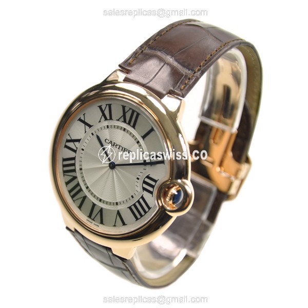 Cartier W6920054 BALLON BLEU Manual Wind 18kt Rose Gold