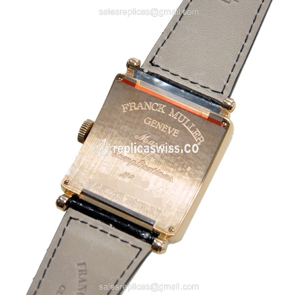 Franck Muller 6000 H SC DT R (5N) MASTER SQUARE Automatic 18kt Rose Gold