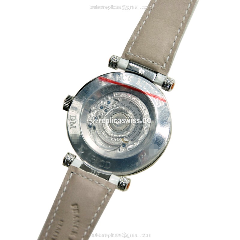 Franck Muller DM 42 D 1R CD (OG) DOUBLE MYSTERY Automatic 18kt White Gold & Diamond
