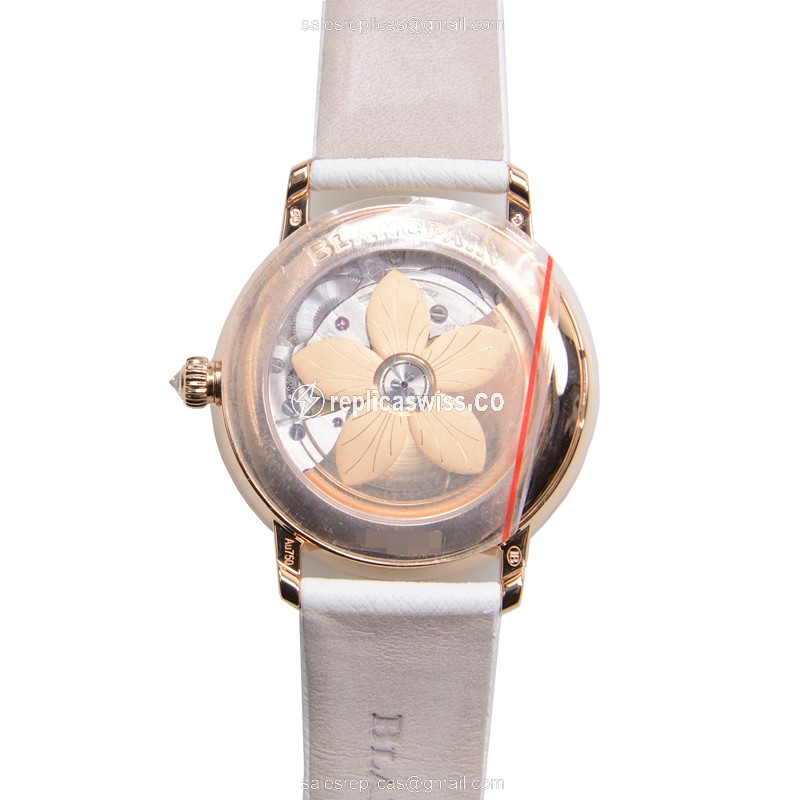 Blancpain 3653-2954-58B WOMEN Automatic 18kt Rose Gold & Diamonds