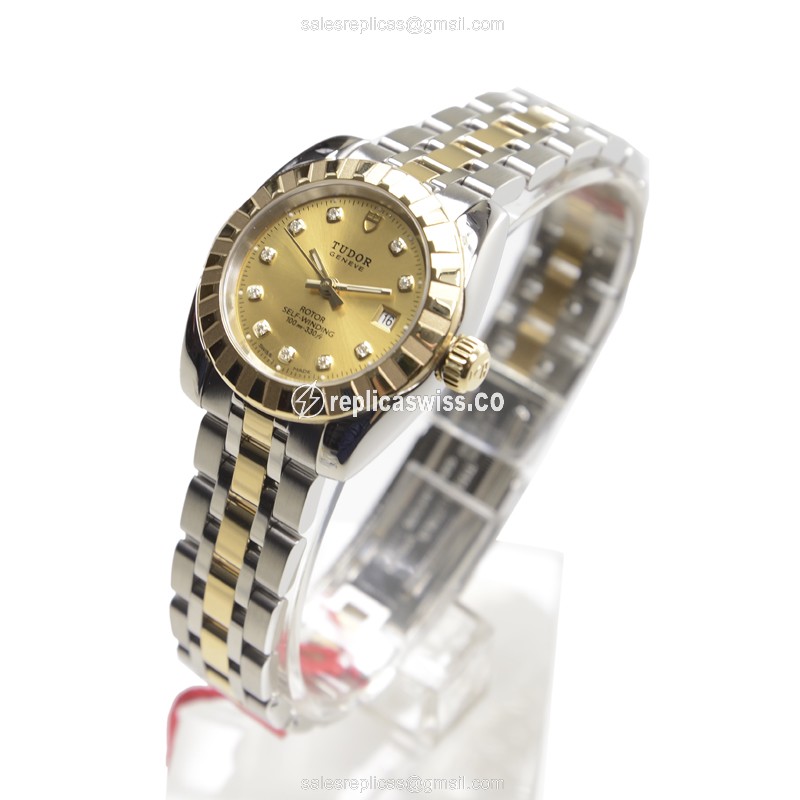 Tudor 22013-62543-10DI-CH CLASSIC Automatic 18kt Gold & Steel