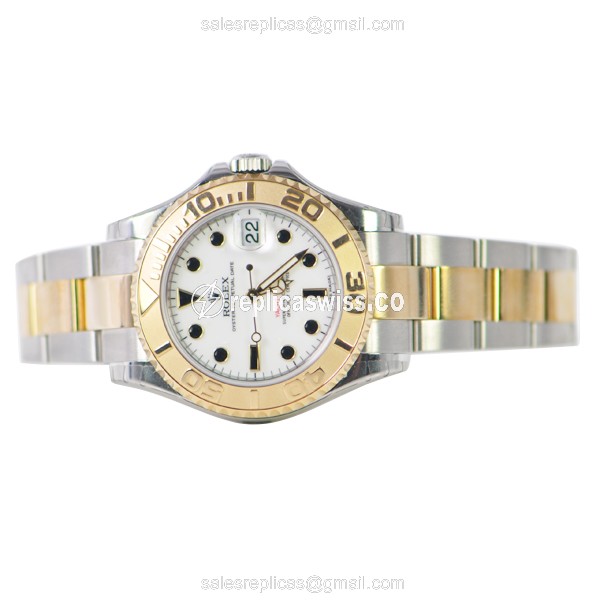 Rolex 168623 YACHT MASTER Automatic 18kt Gold & Steel