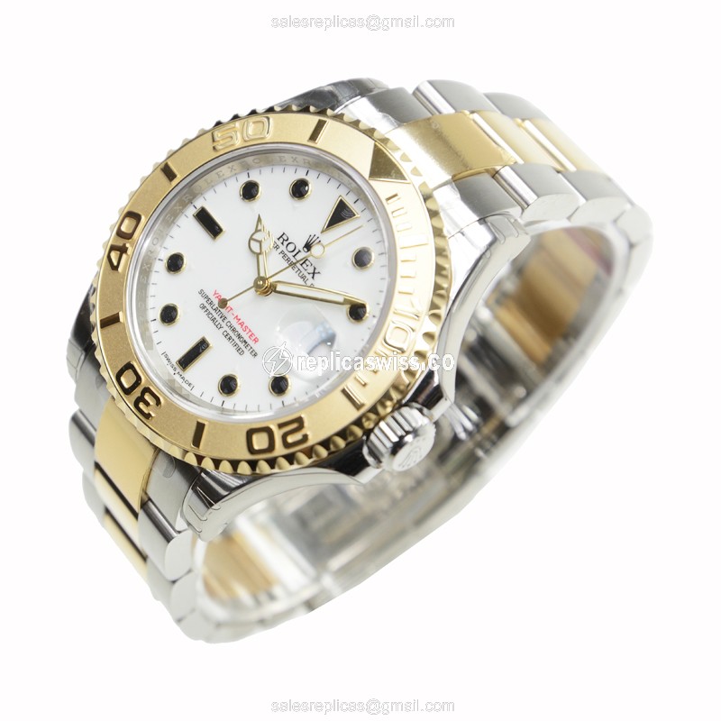 Rolex 16623 YACHT MASTER Automatic 18kt Gold & Steel