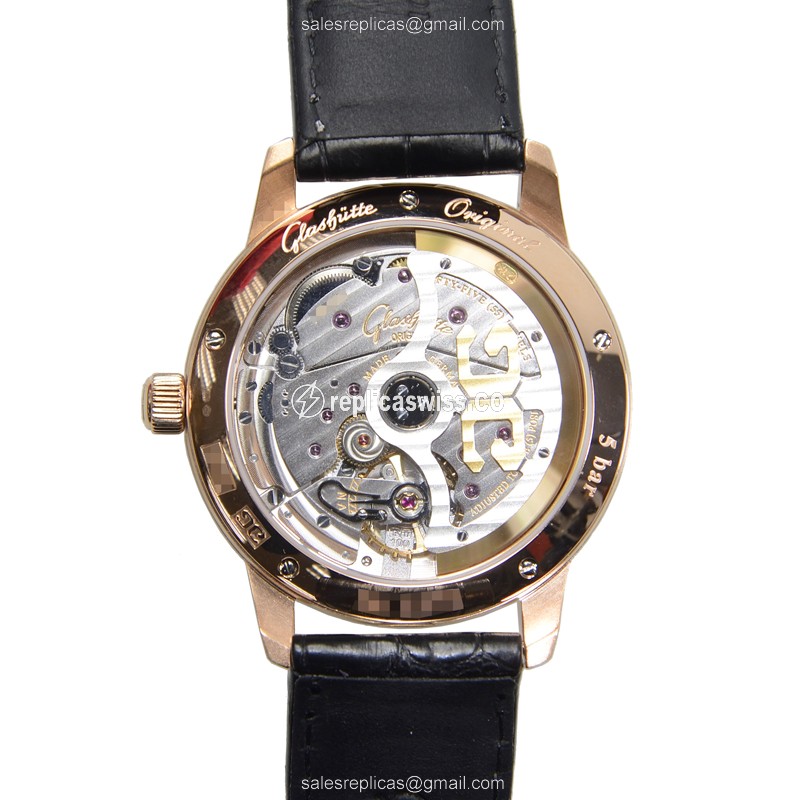 Glashutte 100-04-32-15-04 SENATOR PANORAMA DATE Automatic 18kt Rose Gold