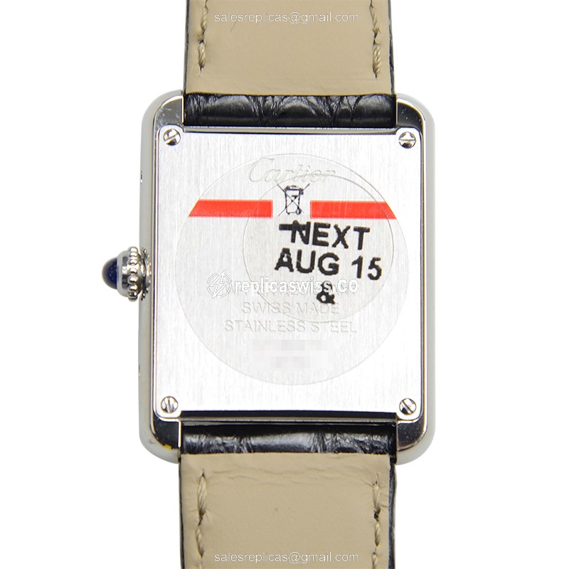Cartier W5200005 TANK Quartz Stainless Steel